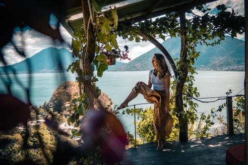View, Eagle's Nest Atitlan in San Marcos La Laguna