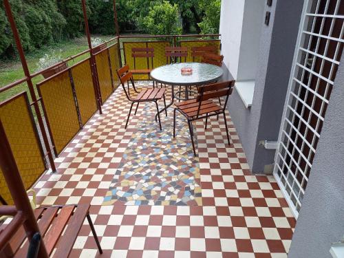 Balkons/terase, Szilva Apartman in Fertőhomok
