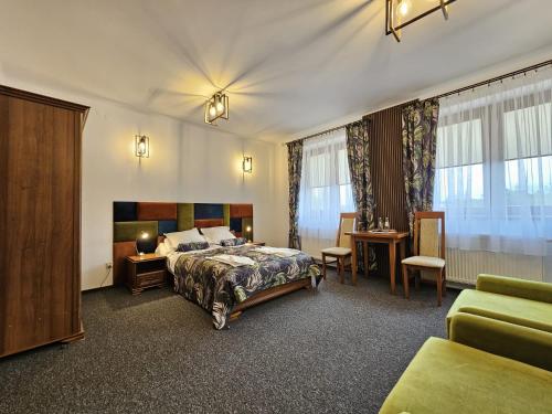 1 double bed