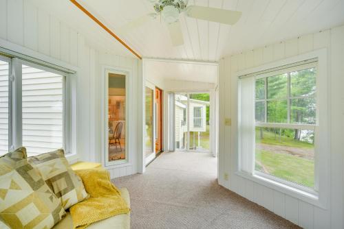 Spacious Lakefront New Auburn Home with Sunroom