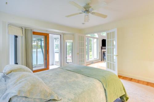 Spacious Lakefront New Auburn Home with Sunroom