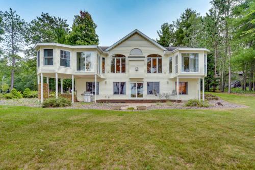 Spacious Lakefront New Auburn Home with Sunroom