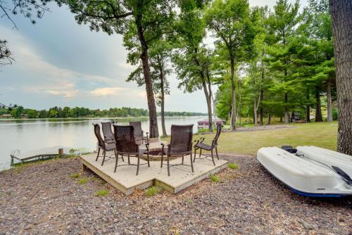 Spacious Lakefront New Auburn Home with Sunroom