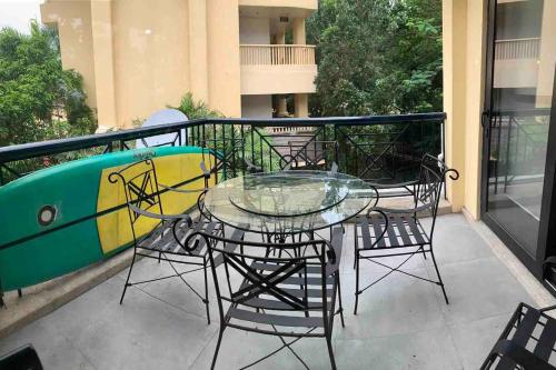 Balcony/terrace, Spacious Beachfront Unit at Canyon Cove Nasugbu in Natipuan