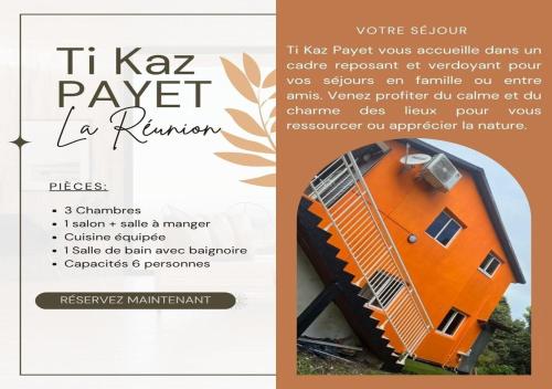 Ti Kaz Payet-T4 Meublé-SAINT BENOÎT