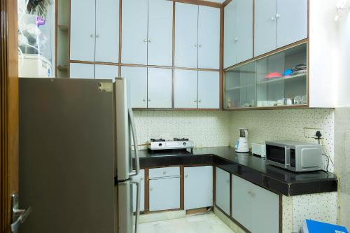 Woodpecker Apartment Hauz Khas 3 Room BnB - 주방