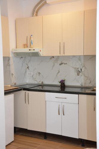 keuken, Mico's Apartments in Vlora