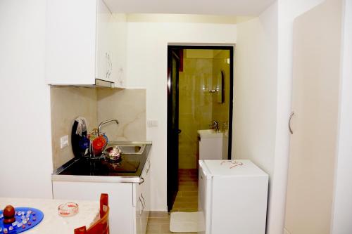 keuken, Mico's Apartments in Vlora