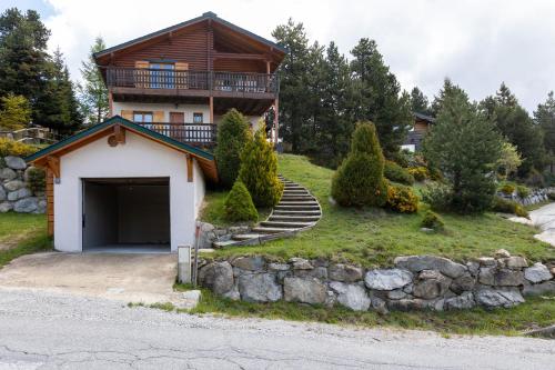 Chalet les deux marmottes - Vue montagne Bolquère-Pyrénées 2000