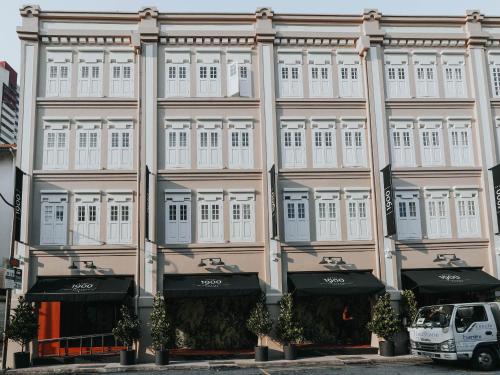 Entrance, Hotel 1900 @ Chinatown near Raffles Place MRT Station