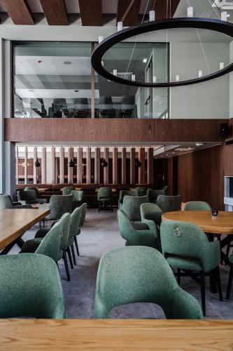 ห้องอาหาร, Magnes Hotel in โวลูส