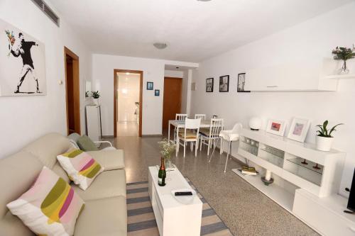 Apartamento dos habitaciones primera línea de playa, Valencie (fotografie 10)