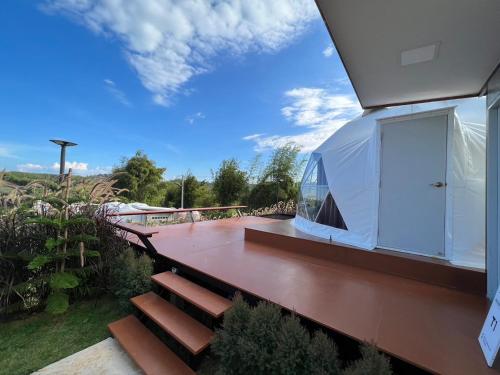 카오코 See Scape Camping Khaokho 3성급 게스트하우스 레스토랑