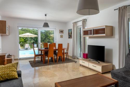 Holiday Home Kvarner with private heated pool in Poljane