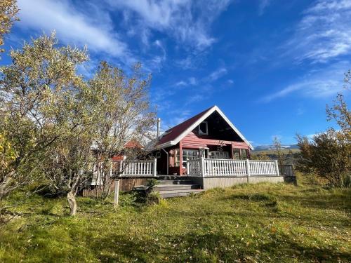 Northen Lights Cabin, Riverside, Mountain view - Rjúpnavellir