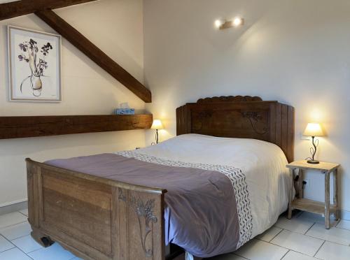 Chambre privée avec salle de douche BnB Saint-Michel-de-Vax