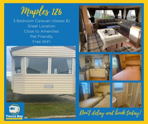 3 Bedroom Caravan - Maples 126, Trecco Bay