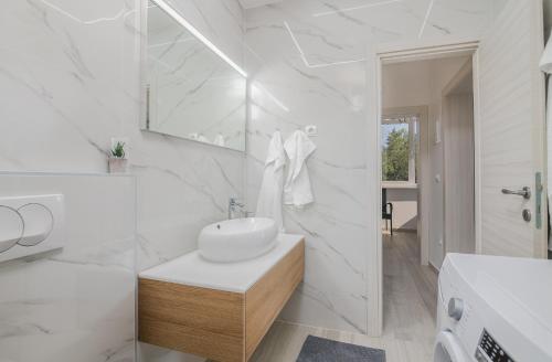 Baño, Apartment Štefa (Apartment Stefa) in Krk Island