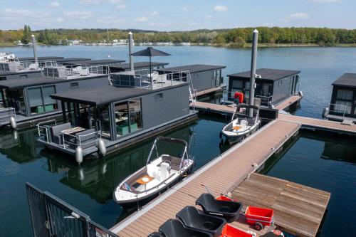 Houseboats Mookerplas met dakterras