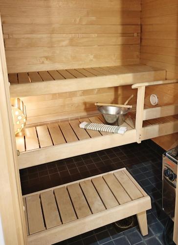 Sauna, Laatuhuoneisto Saimaa näkymällä- Luxury apartment by lake Saimaa (Laatuhuoneisto Saimaa nakymalla- Luxury apartment by lake Saimaa) in Imatra
