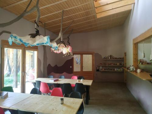 Étterem, Mas la Llum, la casa de palla in Arens De Lledo