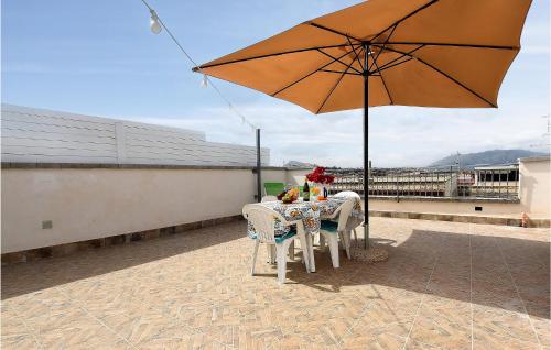 Nice Home In Trappeto With Wifi And 1 Bedrooms