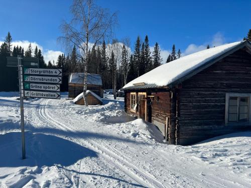 Mysig fjällstuga med direktanslutning till fjället