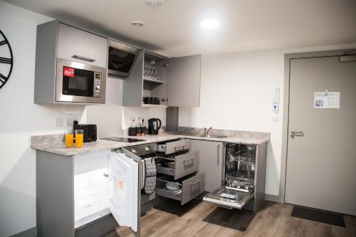 Stylish 1BR Flat Heart of Liverpool City Centre, Liverpool (fotografie 4)