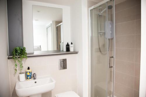 Stylish 1BR Flat Heart of Liverpool City Centre, Liverpool (fotografie 9)