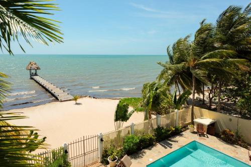Plattegronden, Mission Bay - Large 5 Bedroom Oceanfront w Pier and Pool in Surfside