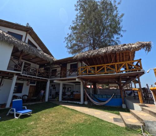 Exterior view, Hotel SoleMare in Montanita