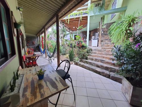 ระเบียง/ชานเรือน, Joaquina 433 - Pousada Floripa in หาดชัวกีนา