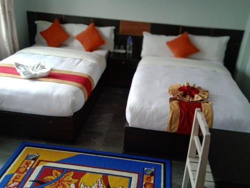1 double bed