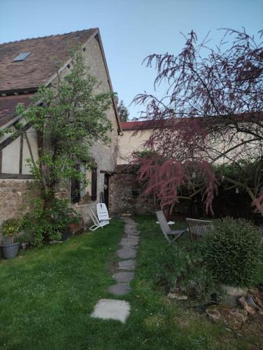 Garden, Le cottage de Mercey in Saint-Just