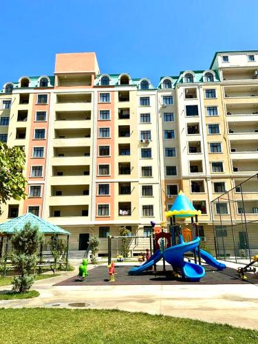 Exterior view, Caspian Pearl Residence in Sumgait