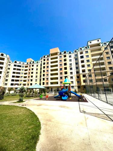 Exterior view, Caspian Pearl Residence in Sumgait