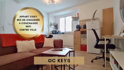 Appartement Cosy T3 Oc Keys - Apartment - Limoux