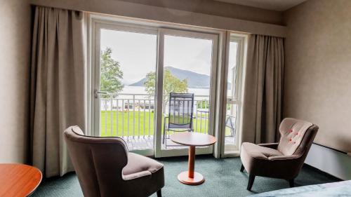 Double or Twin Room with Fjord View