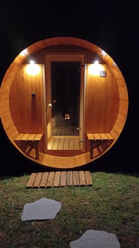 Sauna, Résidence de Suzanne Gîte avec sauna privatif (Residence de Suzanne Gite avec sauna privatif) in Laguiole