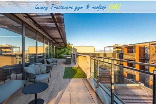 Luxury Trastevere gym & rooftop 5H, Rome