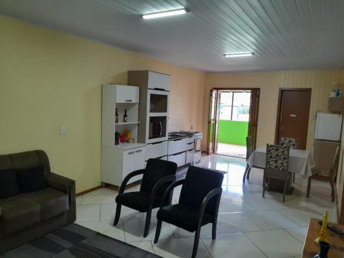 Apartamento Cambara com churrasqueira e uma ampla sacada