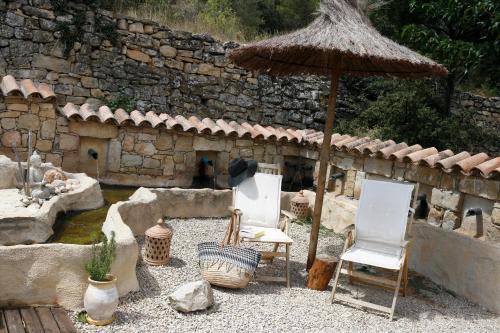 Peldbaseins, Hort de L'Aubert in Cretas