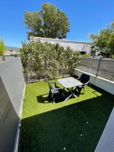 花園, T2 climatise avec jardin in 拉西奧塔
