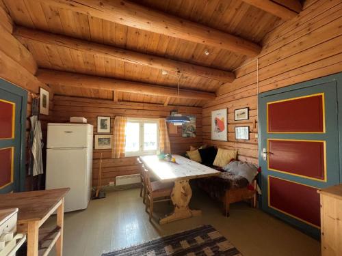 кухня, Elveseter - log cabin with an amazing view in Рынгебу