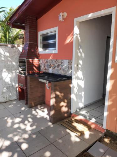 入口, Pé na areia, casa na praia de frente para o mar (Pe na areia, casa na praia de frente para o mar) in 里貝朗達伊利亞