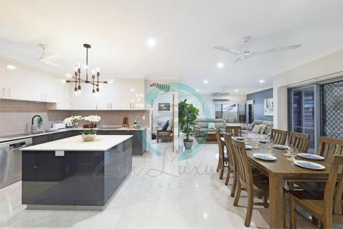 100 négyzetméteres, 4 hálószobás Ház 2 fürdőszobával Darwin repülőtér területén (Zenhouse: 4BR Stylish Work/Family Home in Muirhead) near Leanyer Recreation Park