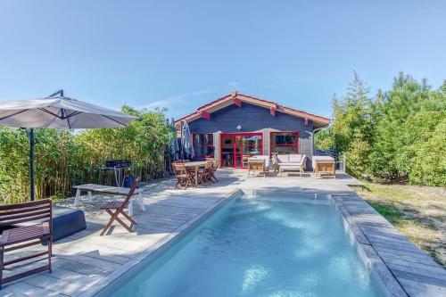 Belle Villa avec Piscine juste à côté du bassin - Location, gîte - Lège-Cap-Ferret