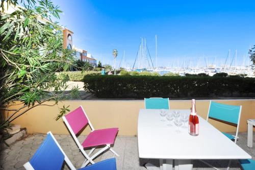 Appart vue port, terrasse, wifi - Location saisonnière - Leucate