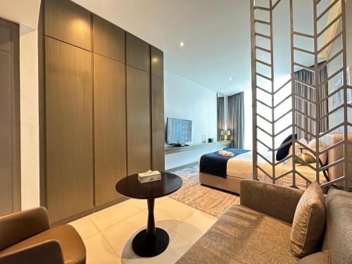 Business Bay Modern studio with a Canal view at DAMAC Maison Prive 1616, Dubaj (fotografie 8)