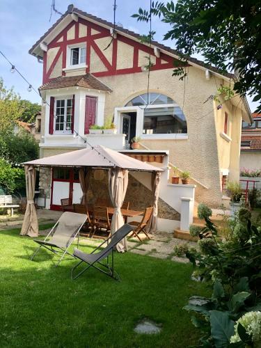 Maison 8 couchages avec jardin à 5min de Versailles - Location saisonnière - Chaville